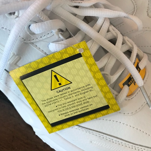 FILA Men’s 12 Memory White Workshift Non Skid Slip Resistant Work Shoes NWT - Picture 14 of 16